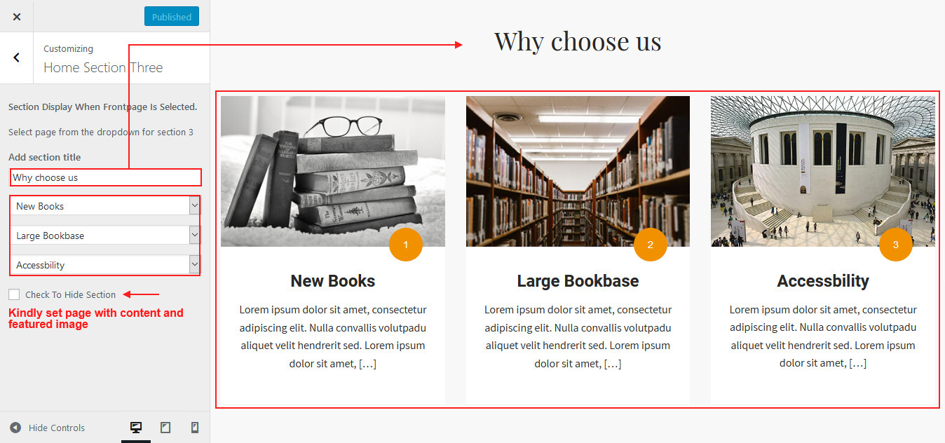 Library Books Theme Documentation