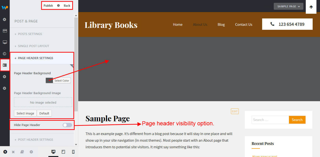 Library Books Theme Documentation