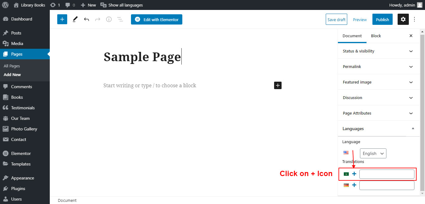Library Books Theme Documentation