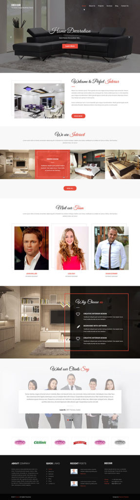 decor WordPress theme