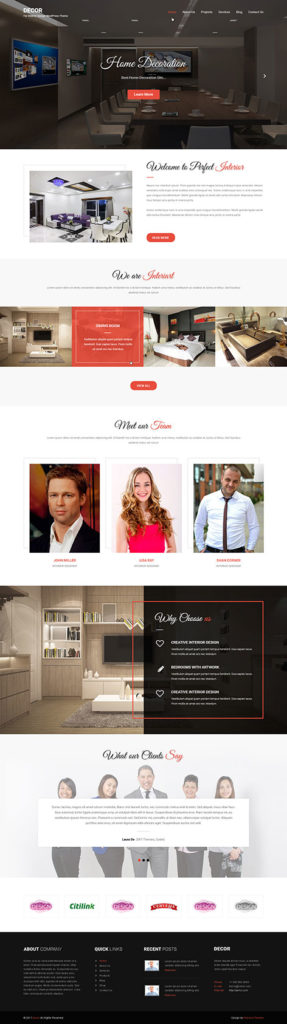 decor WordPress theme