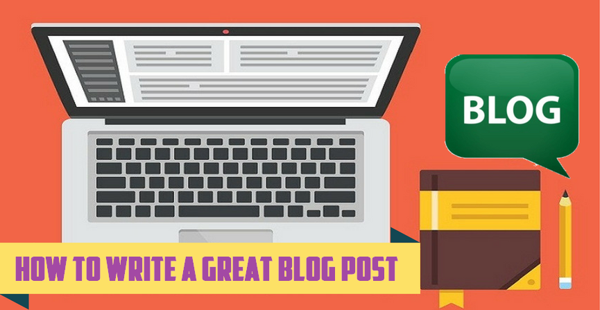 how to write a blog post
