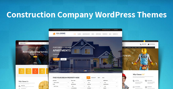 Construction Company WordPress Themes