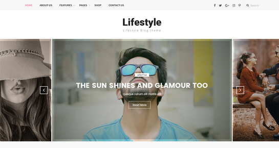 Lifestyle WordPress Theme