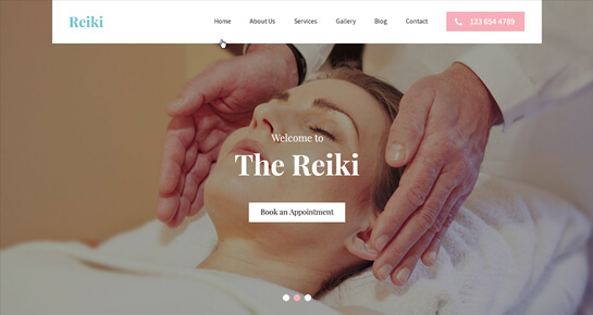 Reiki Pro WordPress Theme