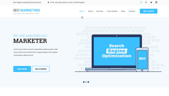 SKT SEO WordPress Theme