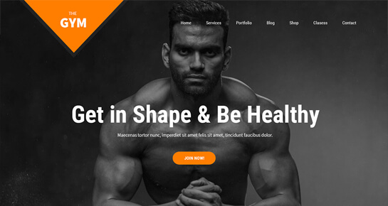 SKT Gym Pro WordPress Theme