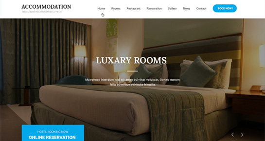 Accommodation WordPress Theme
