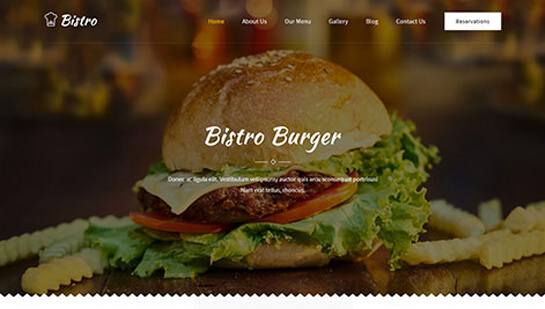 Bistro WordPress Theme