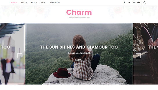 Charm WordPress Theme