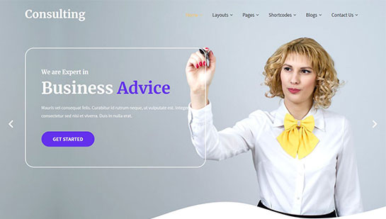 SKT Consulting Pro WordPress Theme
