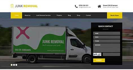 Junk Removal WordPress Theme