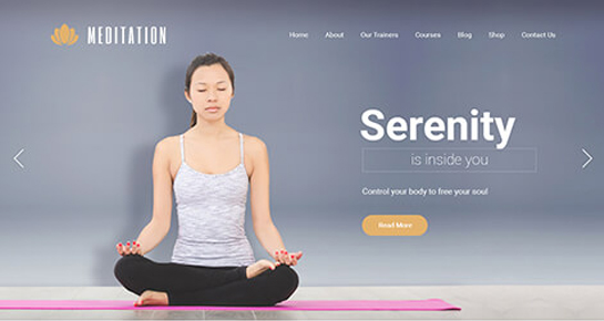Meditation Pro WordPress Theme