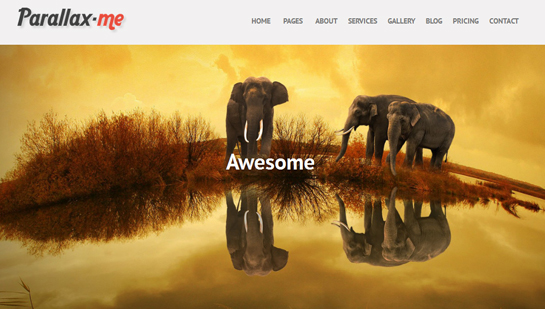 SKT Parallax Me WordPress Theme