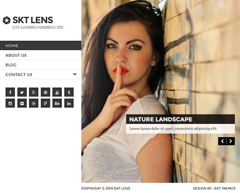 SKT Lens Pro WordPress Theme