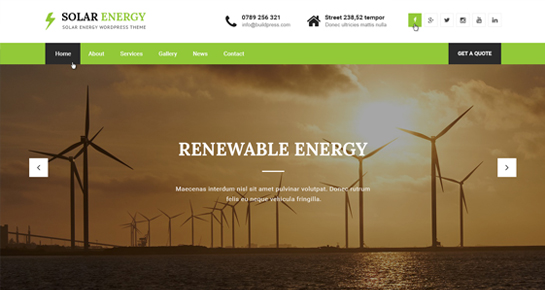 Solar Energy Pro WordPress Theme