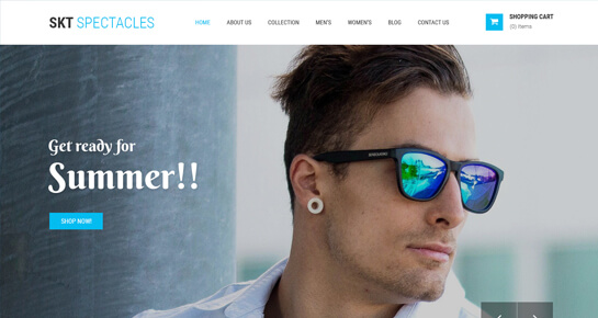 Spectacles WordPress Theme