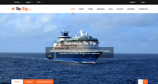 The Trip WordPress Theme