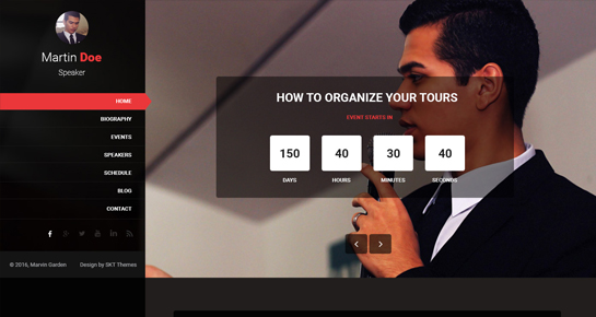 vCard WordPress Theme