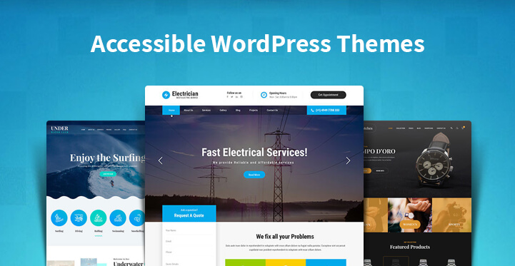 accessible WordPress themes