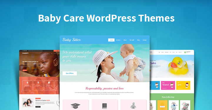 baby care WordPress themes