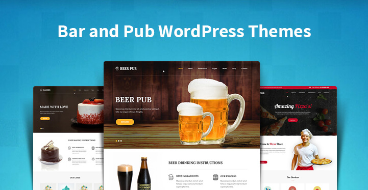 bar and pub WordPress themes