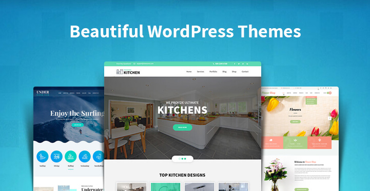 beautiful WordPress themes