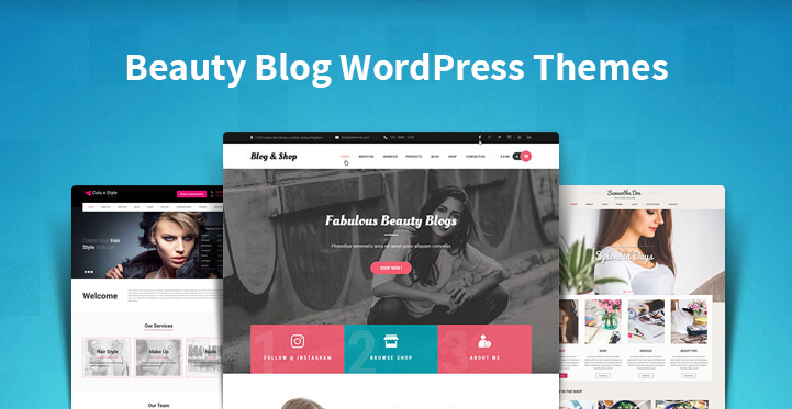 beauty blog WordPress themes