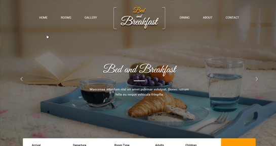 Bed And Breakfast WordPress Theme