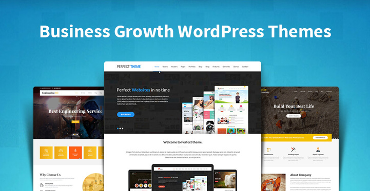 business growth WordPress themes