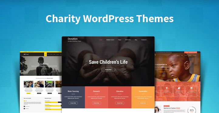 charity WordPress theme