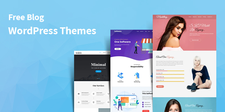 free blog WordPress themes