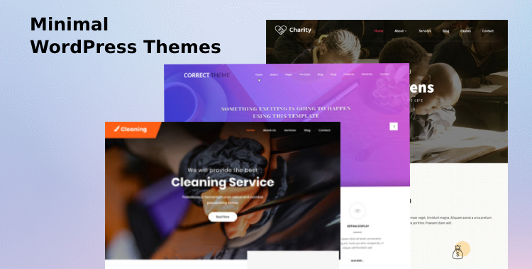 Minimal WordPress Themes