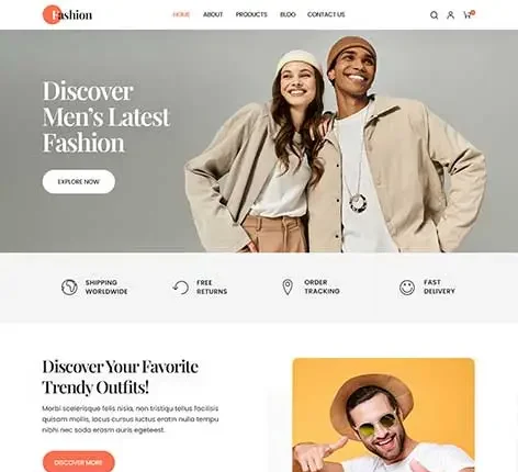 Clothing WordPress Theme