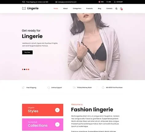 Adult WordPress Theme