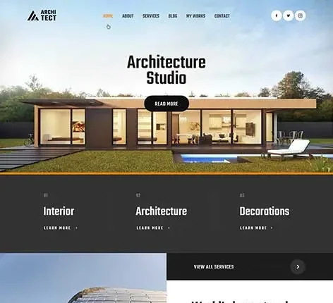 Architecture WordPress Theme