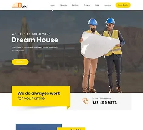 Builder WordPress theme