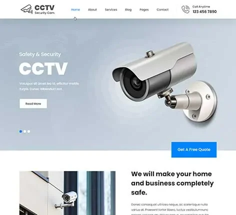 CCTV WordPress Theme
