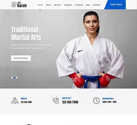 Fight Club WordPress Theme