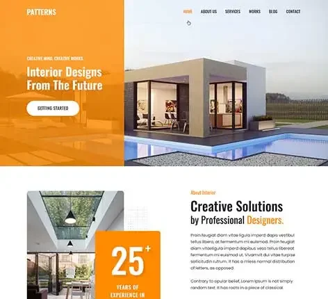 Interior WordPress Theme