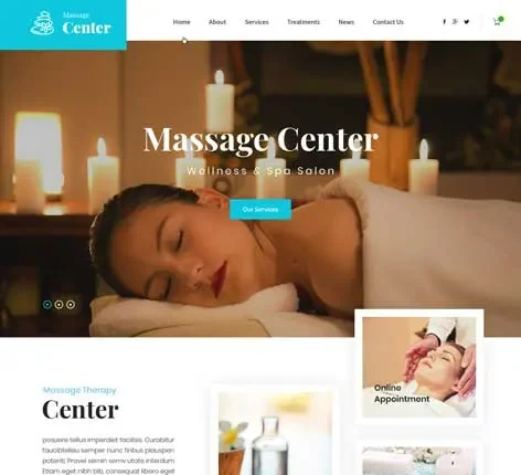 Massage WordPress Themes