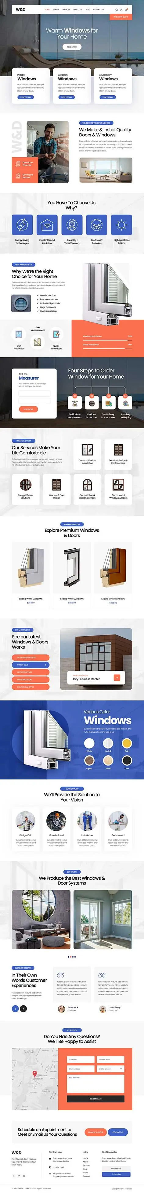 Architectural WordPress Theme