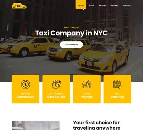 Car Hire WordPress Theme