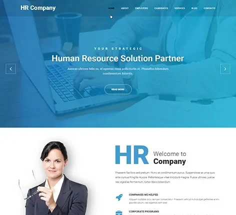 Recruitment Agency WordPress Theme