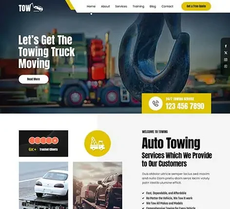 Auto Repair Shop WordPress Theme