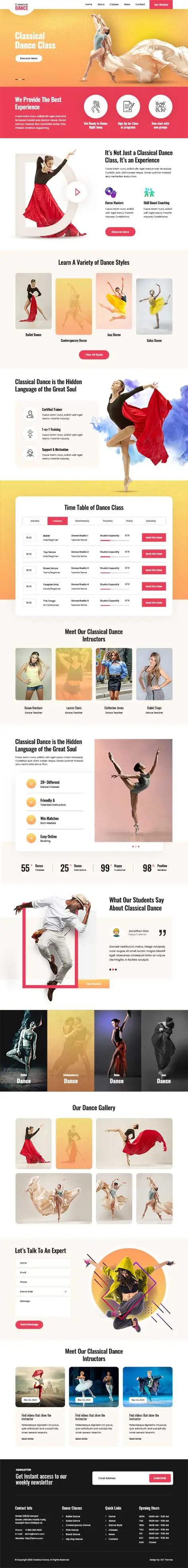 Academy WordPress Theme
