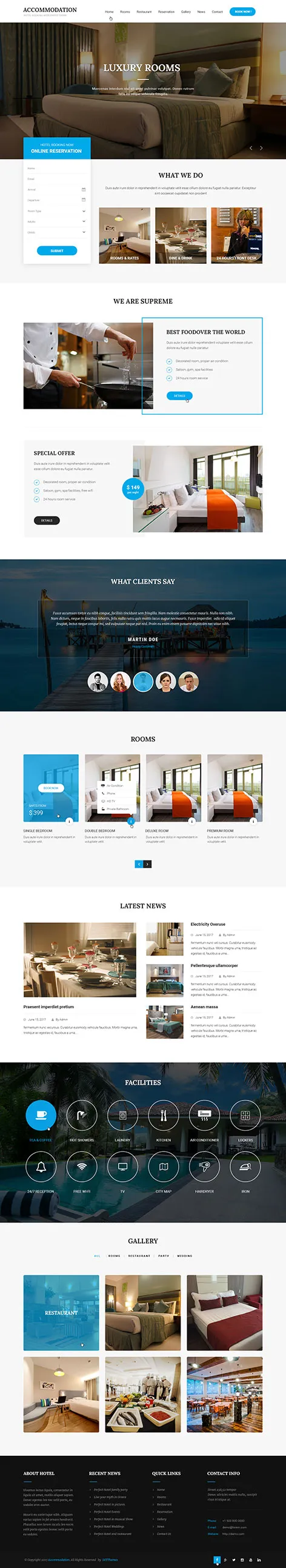 Admin WordPress Theme