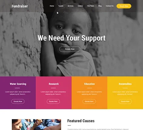Advocacy Group Wordpress Theme