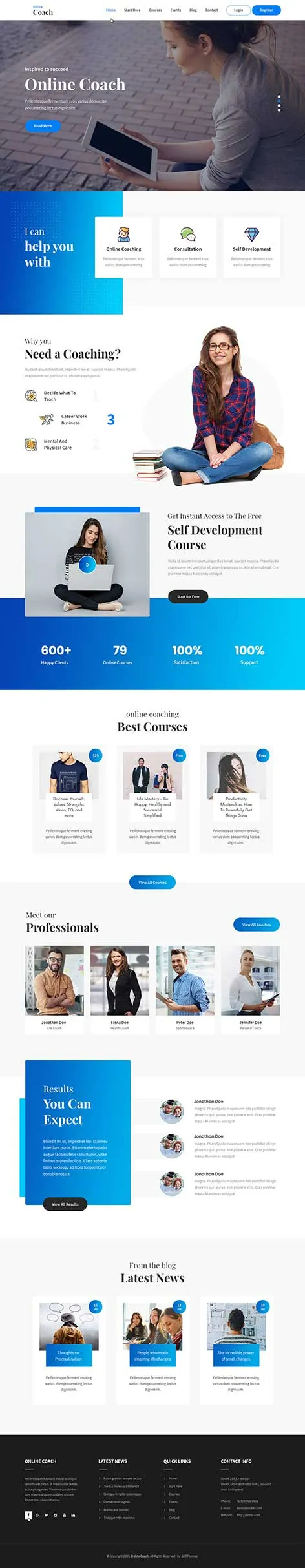 Alumni WordPress Theme