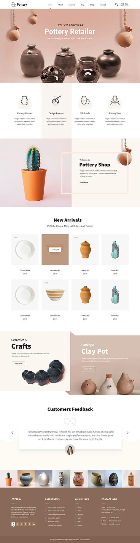 Art Craft WordPress Theme